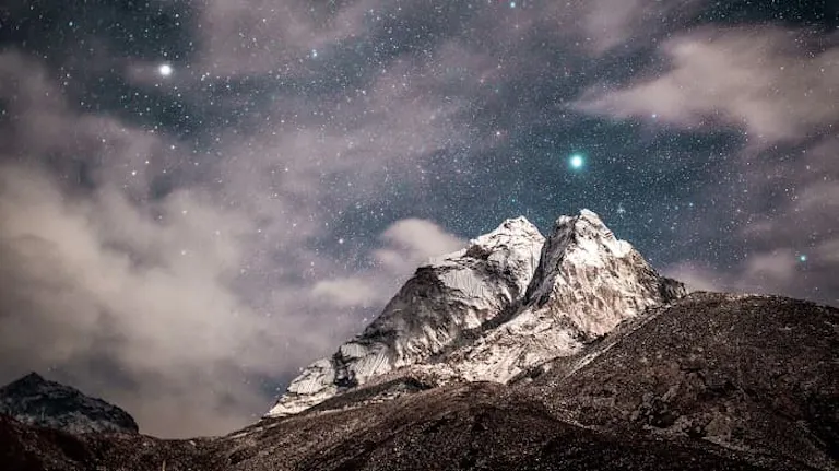 Everest Lodge to Lodge Trek - Starry Sky