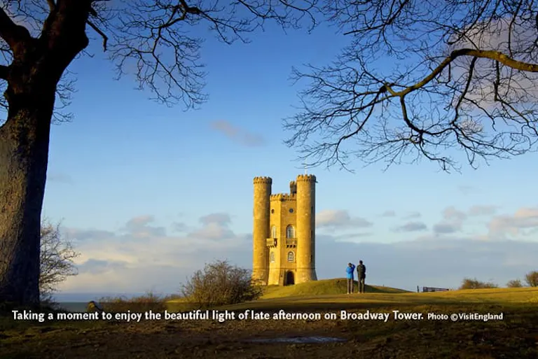 The MT Sobek Cotswolds tour will also include walks to the Broadway Tower