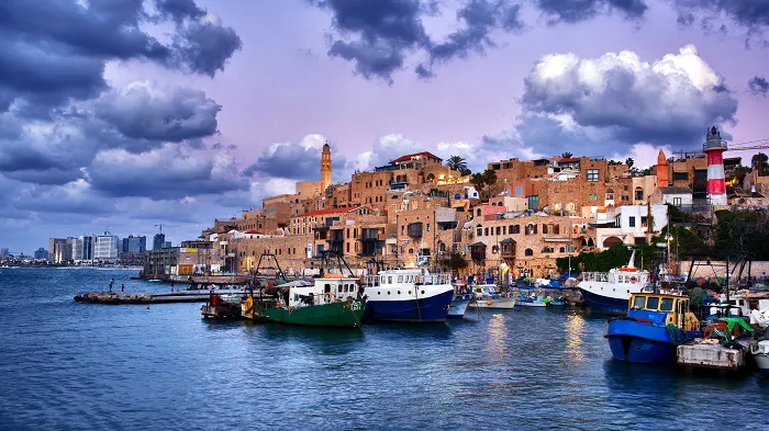 The old city of tel aviv.
