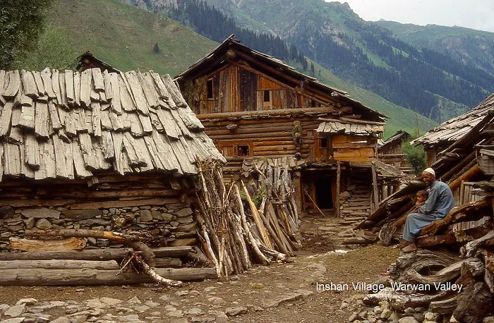 A village in kashmir, pakistan.