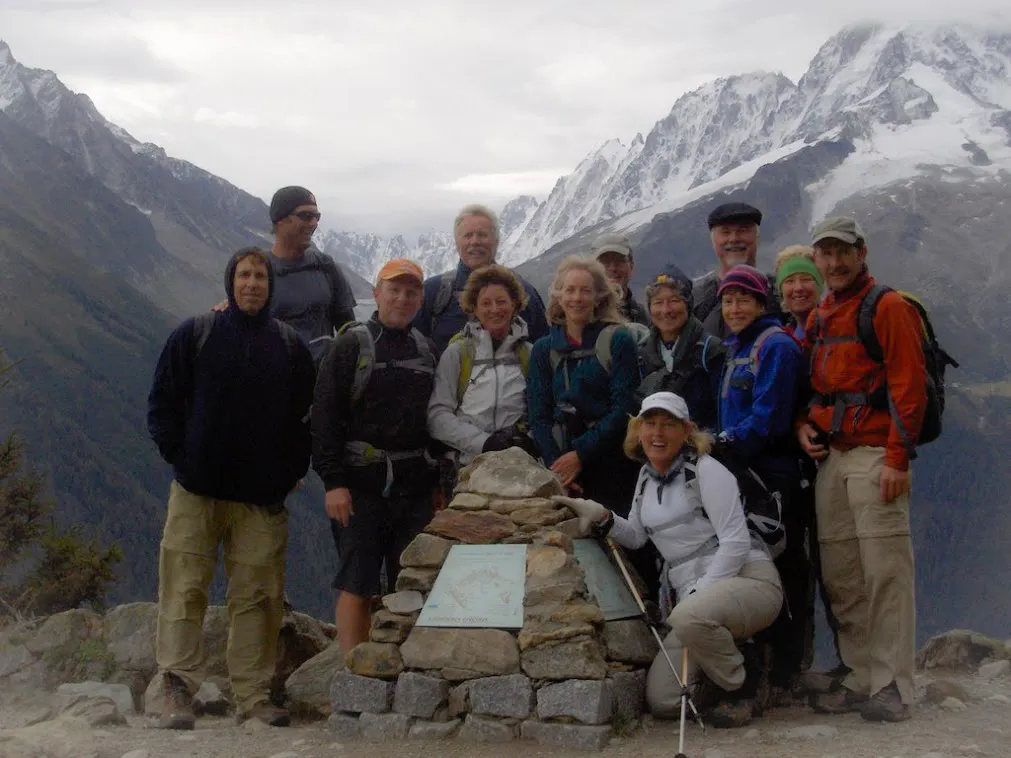 A group of people posing for a photo.