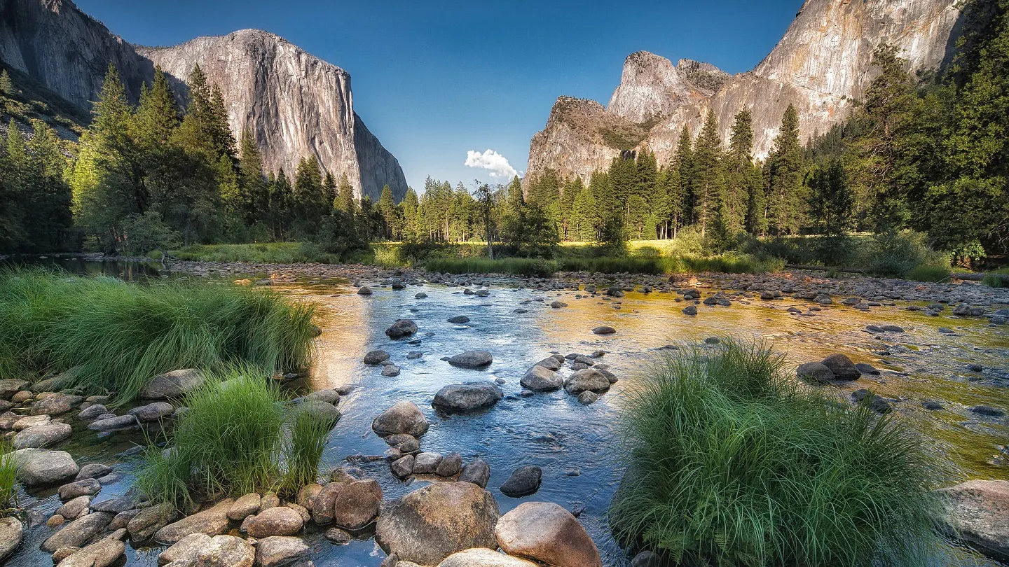 Yosemite national park, yosemite valley, california.