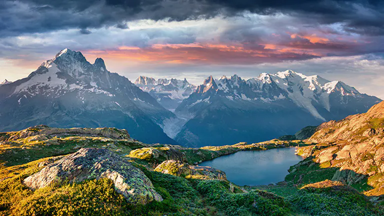 France Switzerland Italy Mont Blanc Chamonix Mer de Glace