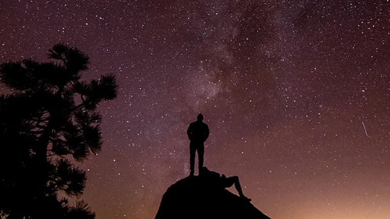 California Yosemite Hiking Grand Traverse John Muir Trail Stars