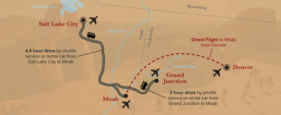 Getting to Moab