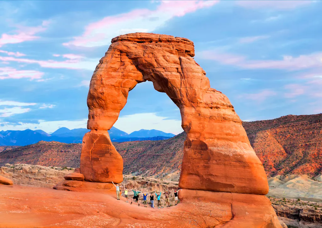 Arches national park in Utah, one of the Mighty Five.
