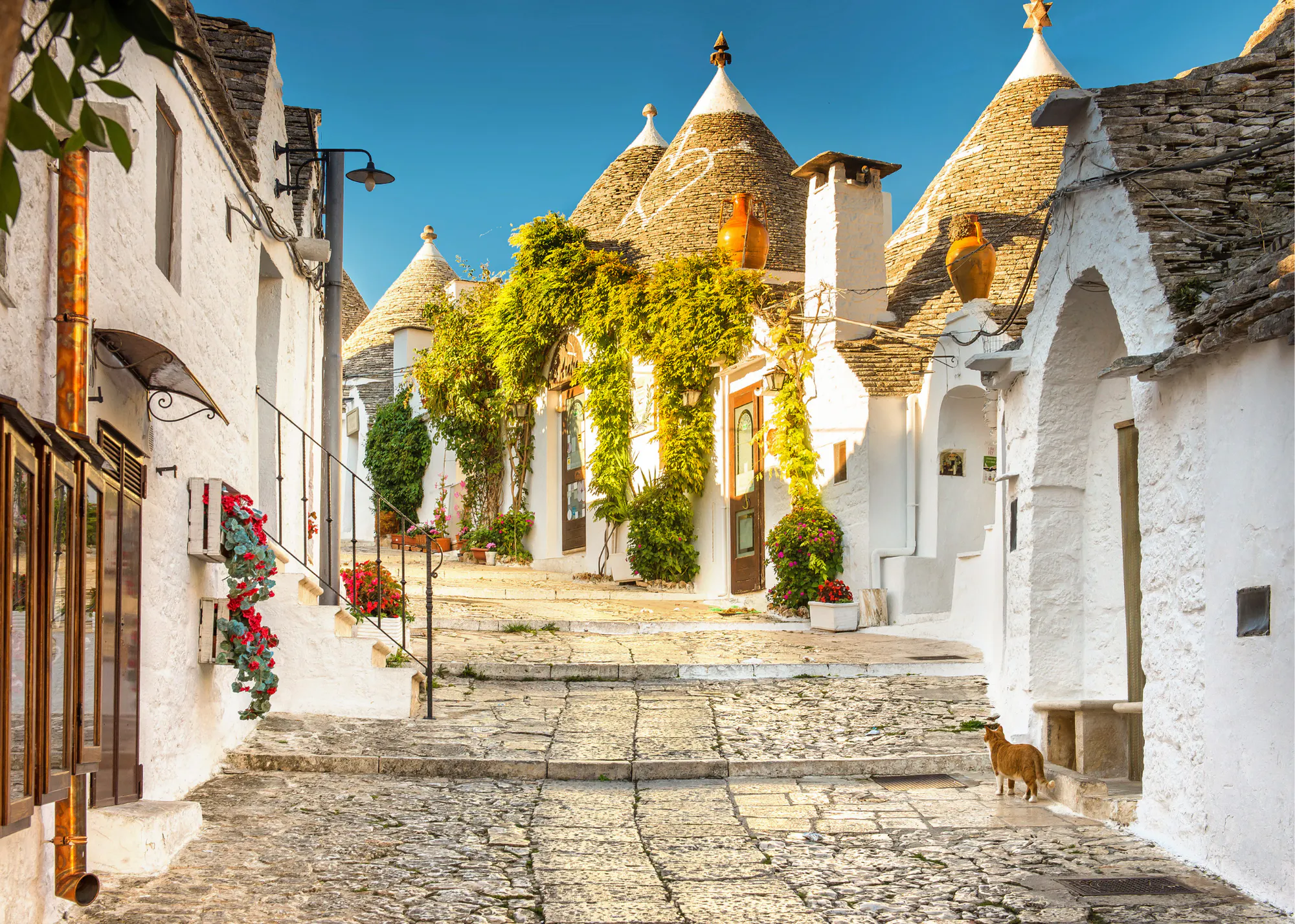 Trullia, Italy is one of the most beautiful villages in Europe.