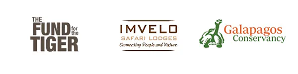The wildlife safari tour logos for invelo and savana lodges.