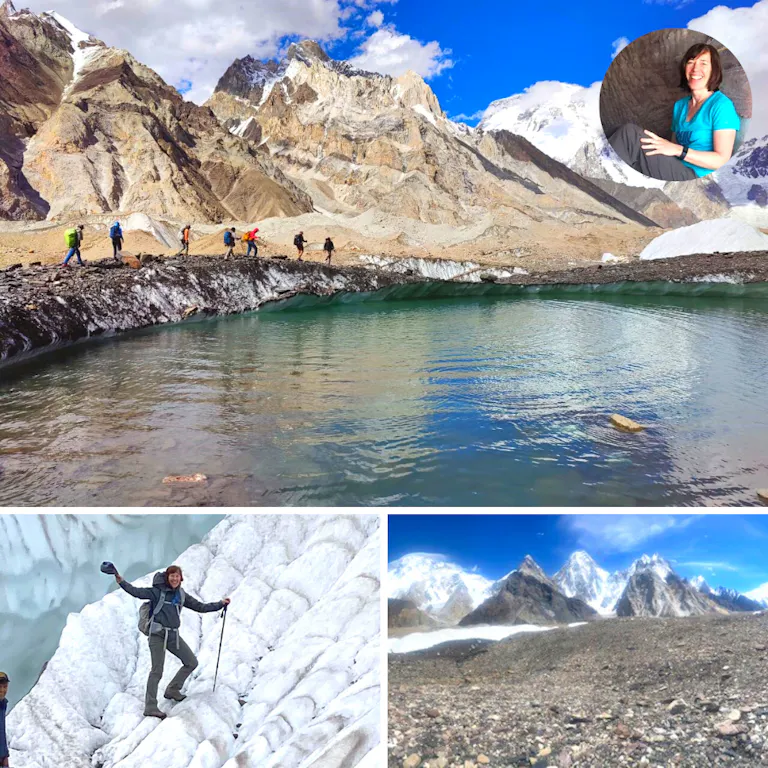Julie at Pakistan K2 Base Camp Trek
