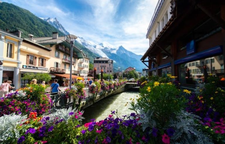 Zermatt and Chamonix are great alpine resorts and towns to experience the comfort and best of the Alps 
