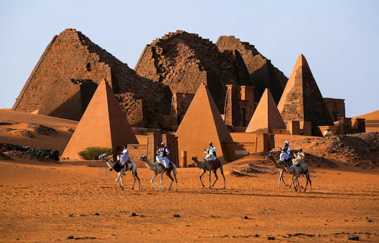 pyramids in