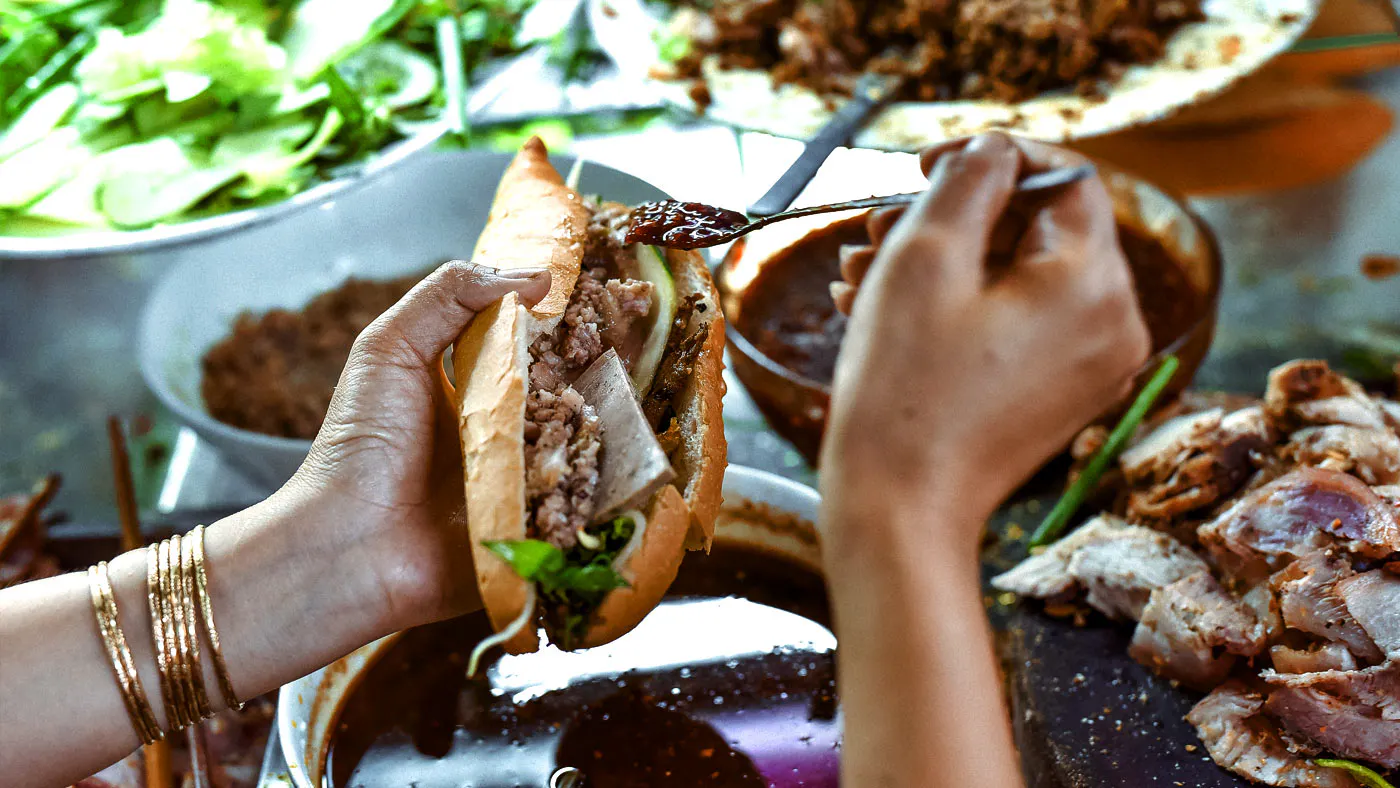 street food in Vietnam