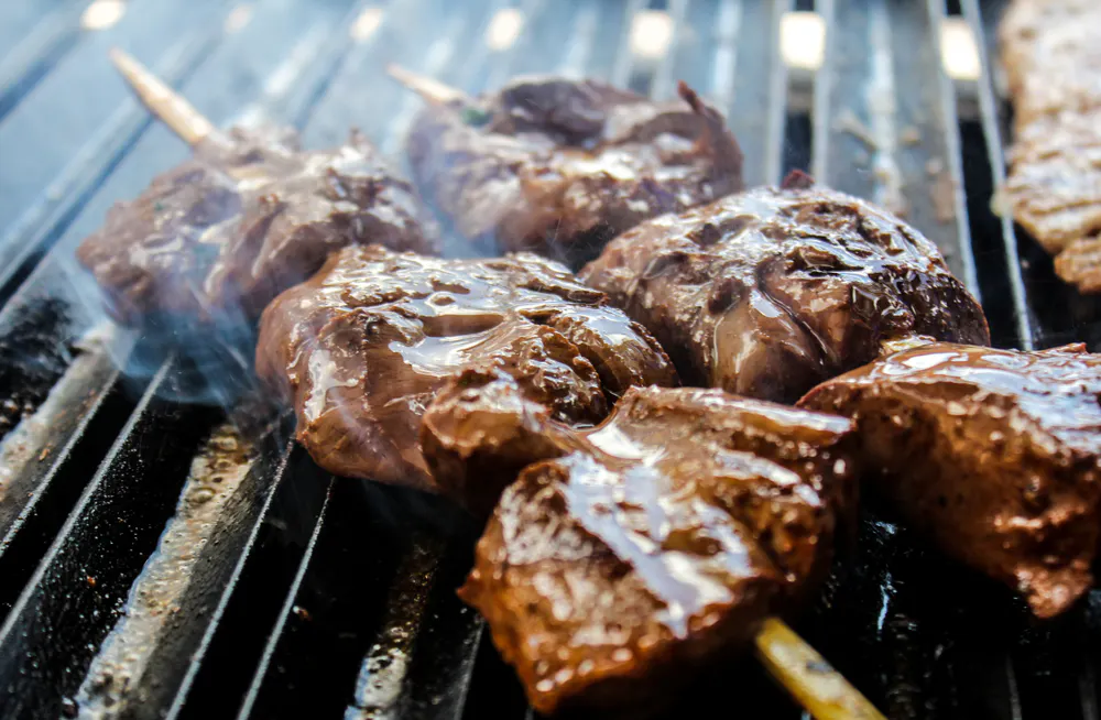 Cubed steak in Peru