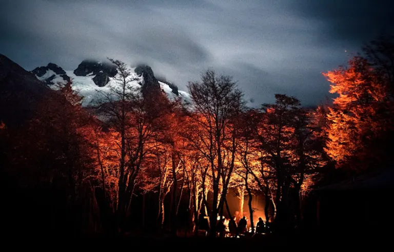 darkness in the wilderness of northern patagonia