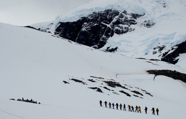 Antarctica guided land tour 