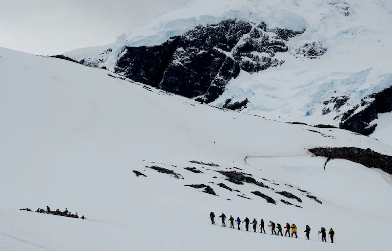 Antarctica guided land tour