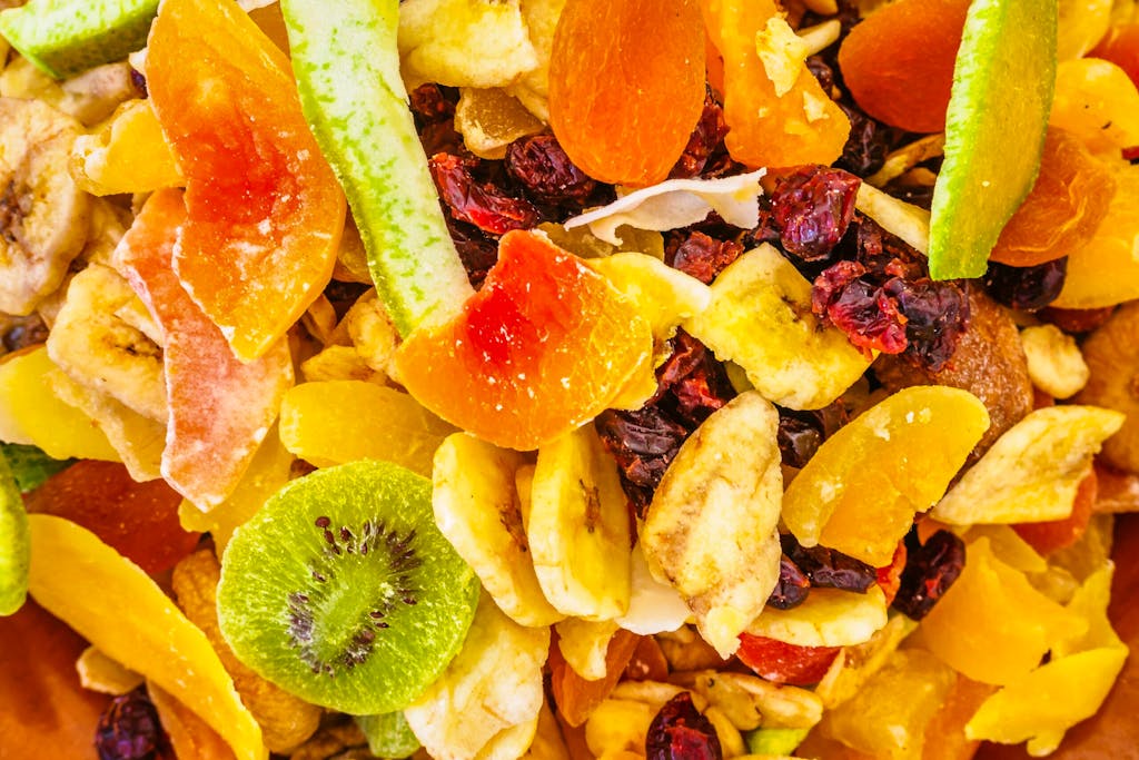 colorful trail mix 