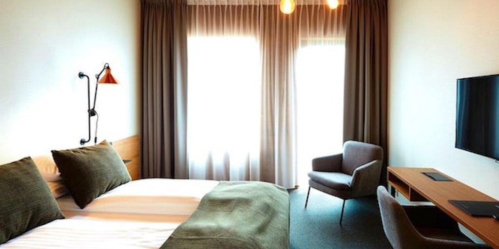 Low-rise hotel Fosshotel Myvatn local to Myvatn