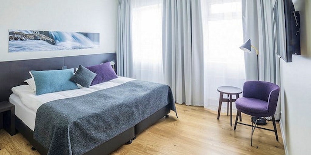 Fosshotel is stylist, and Iceland's largest with modern amenities
