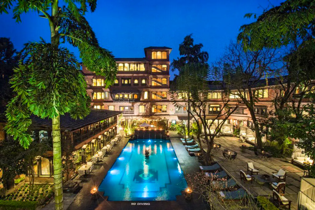 Luxury 5-star hotel local to Kathmandu, Nepal