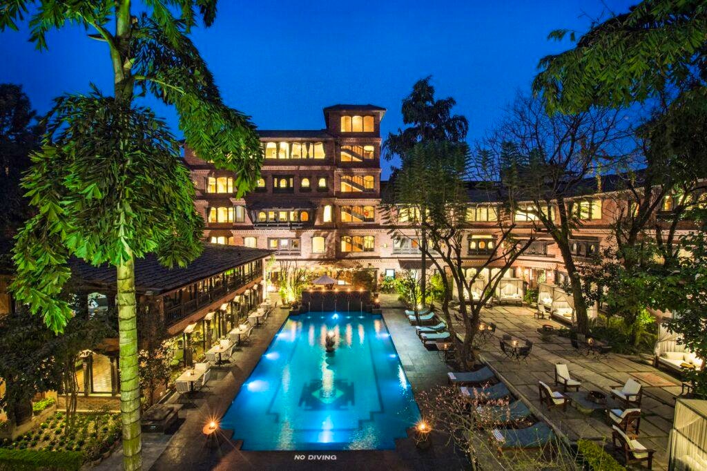 Luxury 5-star hotel local to Kathmandu, Nepal