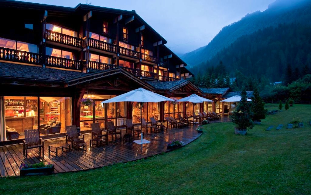 Alps lodge located near Chamonix is at the wildly popular Grands Montets ski resort