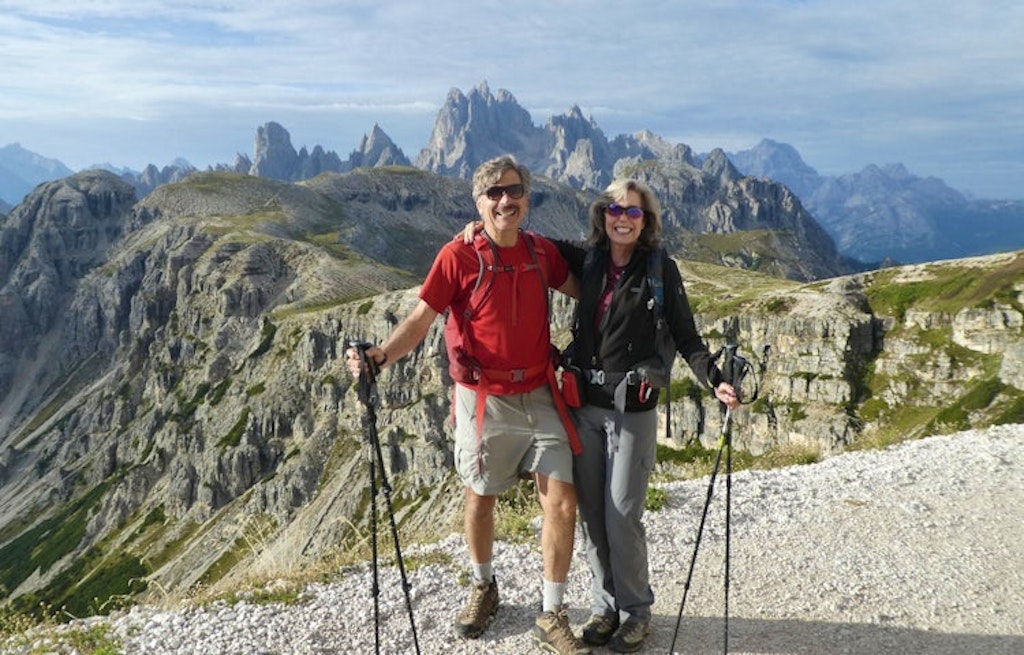 See the Dolomites' most famous peaks including Tre Cime de Lavaredo and Marmolada on this active Italian multi-day adventure! | MT Sobek