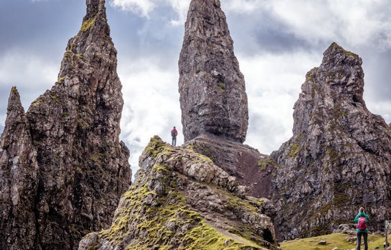 iconic rocks of Scotland during the Scotland Western Isles adventure in Eiurope