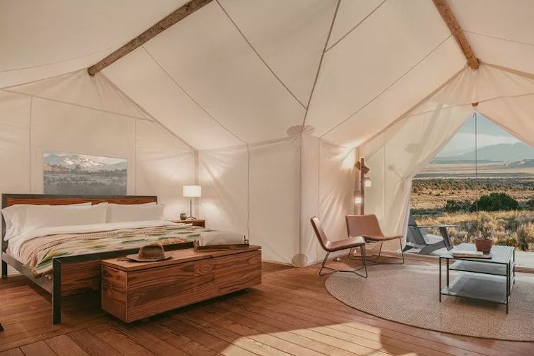 Glamping opportunities at resort called ULUM Moab