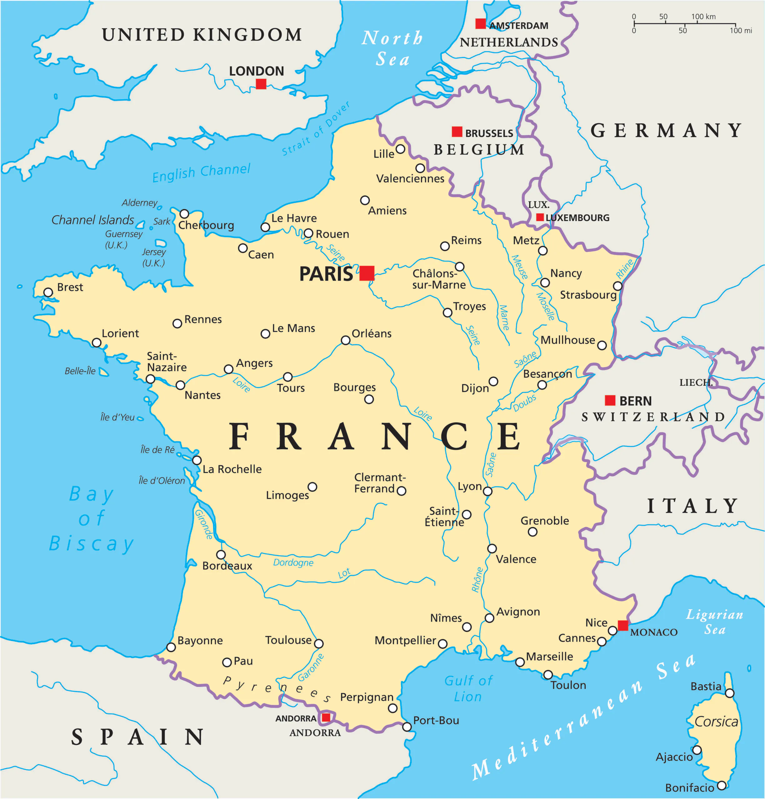 france map