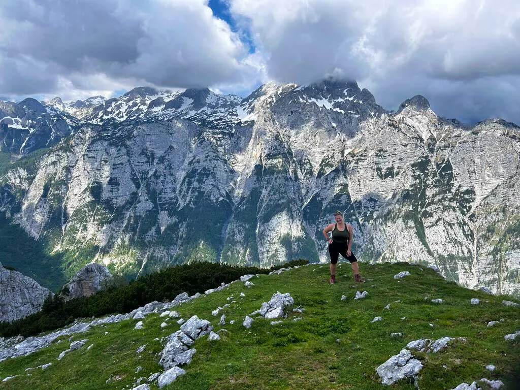 MT Sobek staff Ally successfully hikes Dinaric Alps range in Slovenia