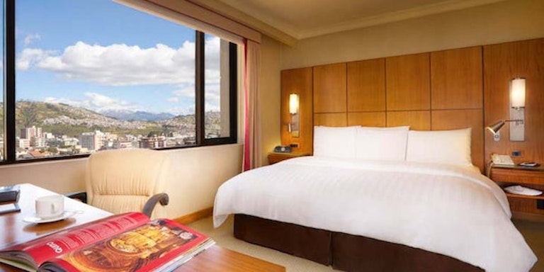 Travelers staying overnight at Swissotel Quito Hotel in Quito