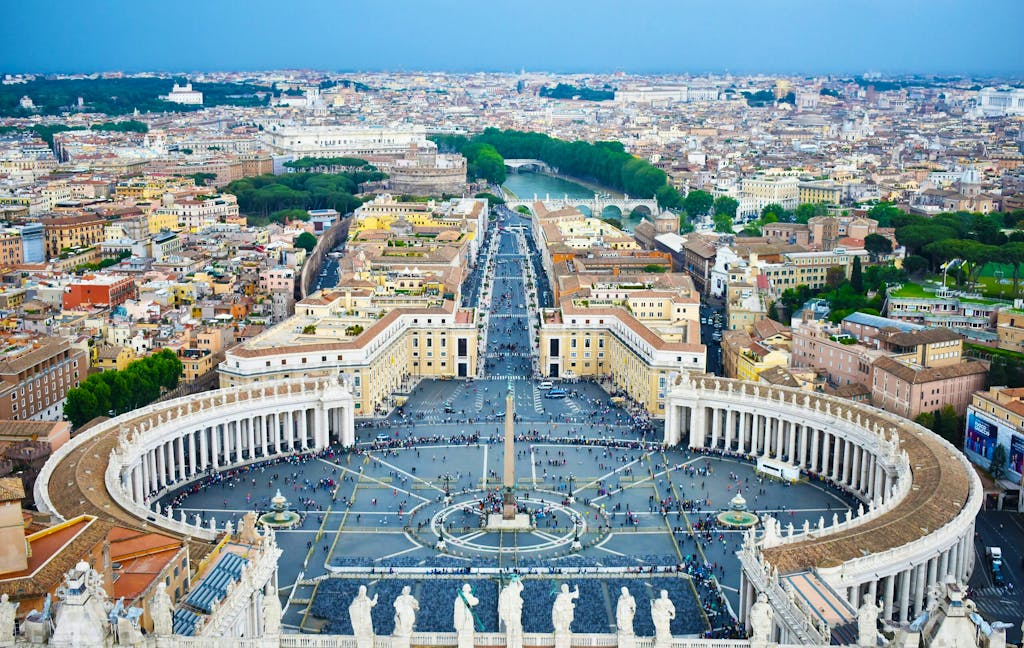 Exploring the Vatican City in Italy's capital, Rome, in Europe