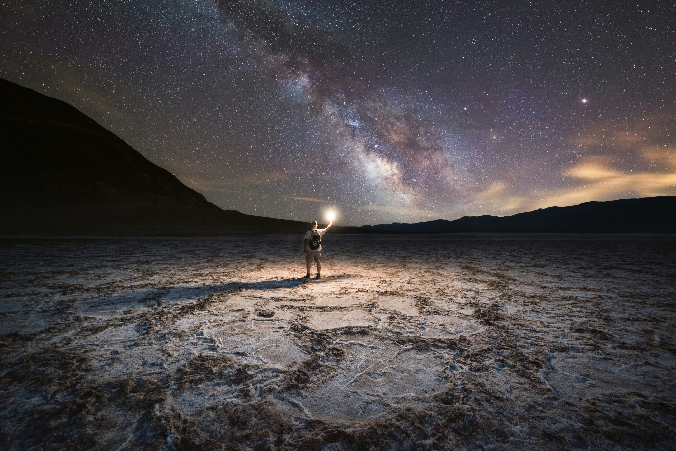 Mesquite Flat Sand Dunes in Death Valley National Park, California, USA