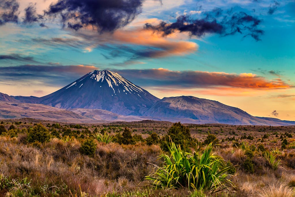 History buffs want to visit Tongariro National Park, one of the best places to visit in New Zealand, the "City of Volcanoes" such as Mount Tongariro and Mount Ngauruhoe!