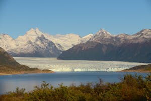 gaze upon the beauty of Argentina's natural landscape: with a view of Los Glaciares near Torres del Paine