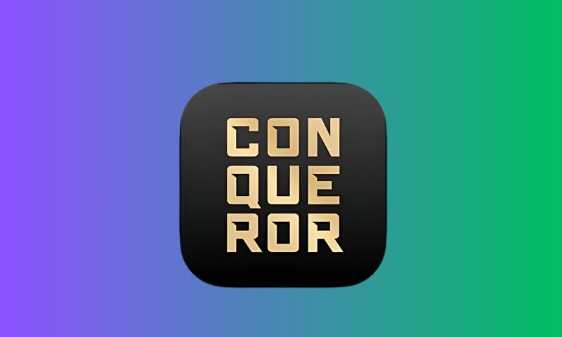 The Conqueror is an ios app that helps with hiking, swimming, and cycling needs