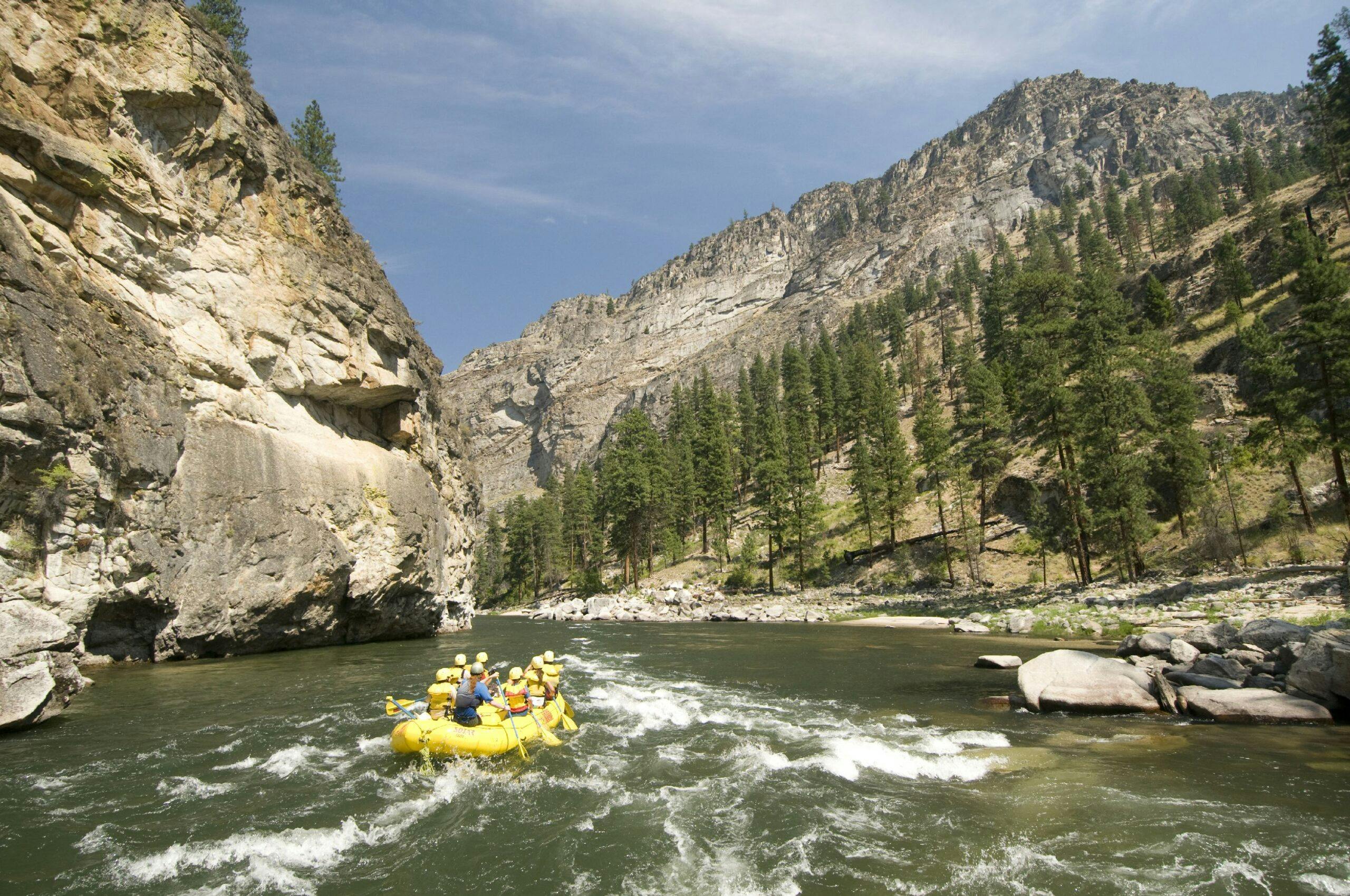 Rafting on the Middle Fork of the Salmon River with MT Sobek