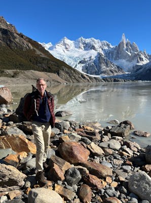 Dianes friendship with Paul during a hiking adventure in Patagonia, Central America