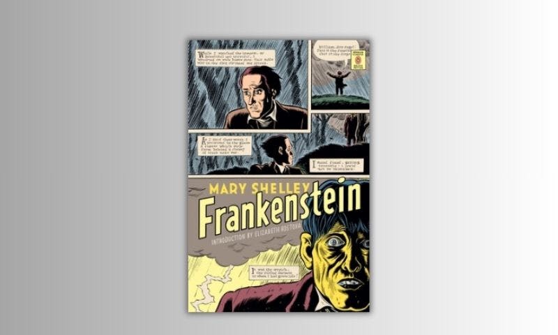Frankenstein by Mary Shelley (2007) - Best Adventure Travel Book for Mont Blanc