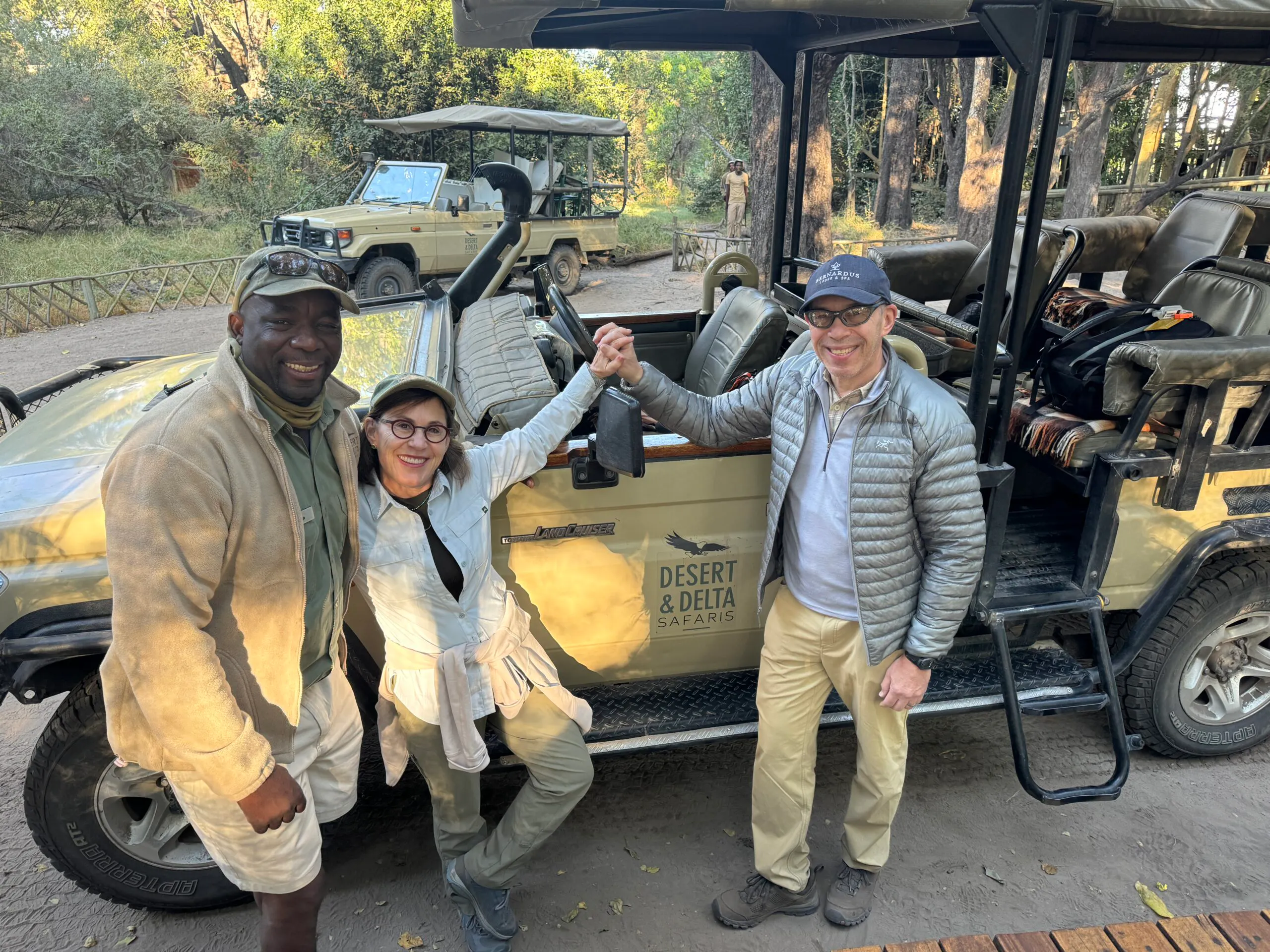safari tour in Moremi in Africa