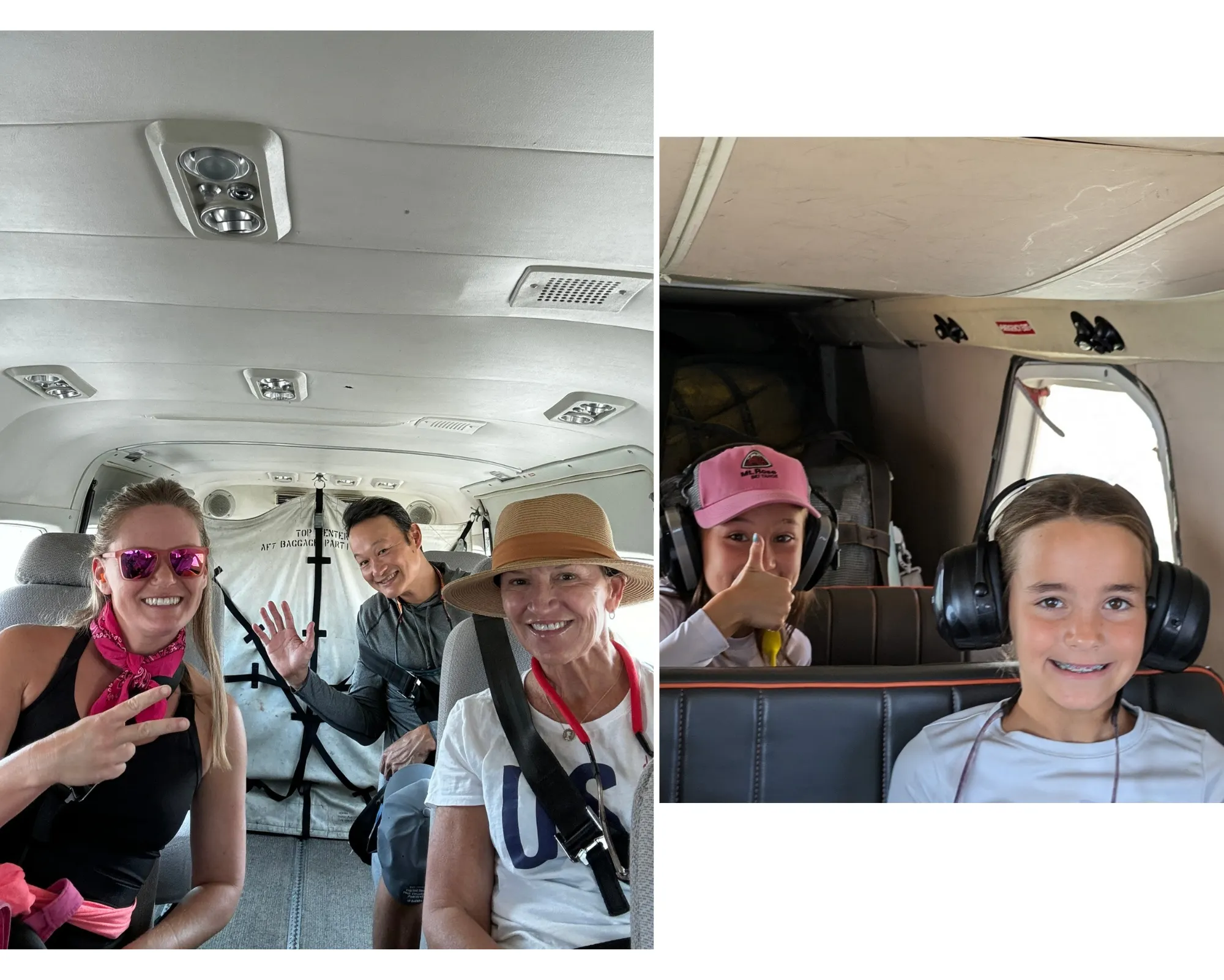 boarding flight into the Frank Church-River of No Return Wilderness with the group and guides