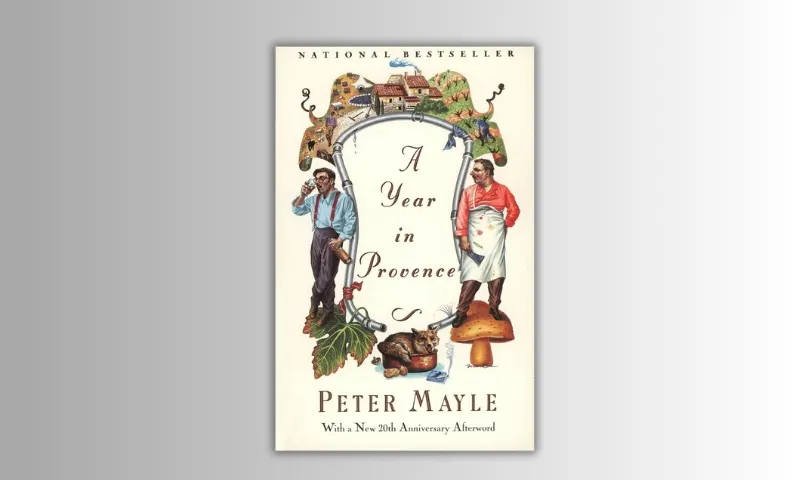 Adventure travel book pick of November 2024 - A Year in Provence by Peter Mayle