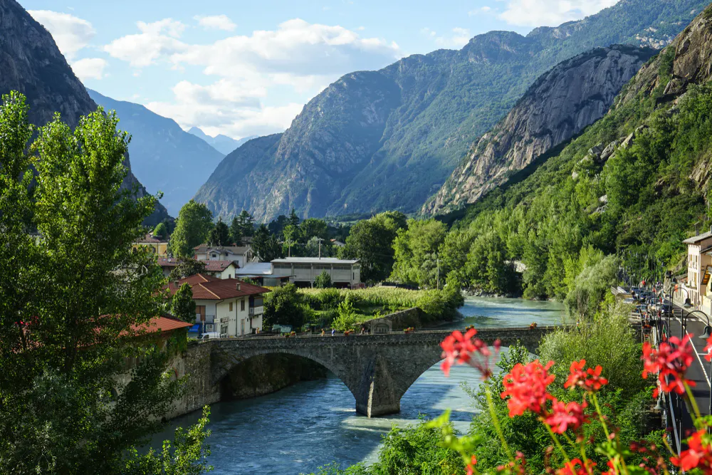 Top Beautiful Villages in the Alps - Aosta, Italy