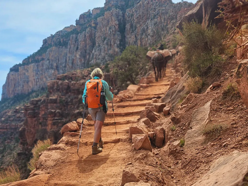 Hiking the South Kaibab Trail in Grand Canyon with MT Sobek