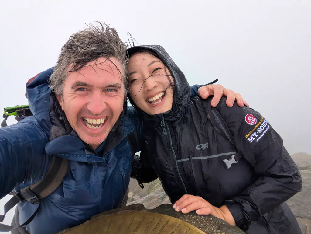 mount snowden summit photo in wales