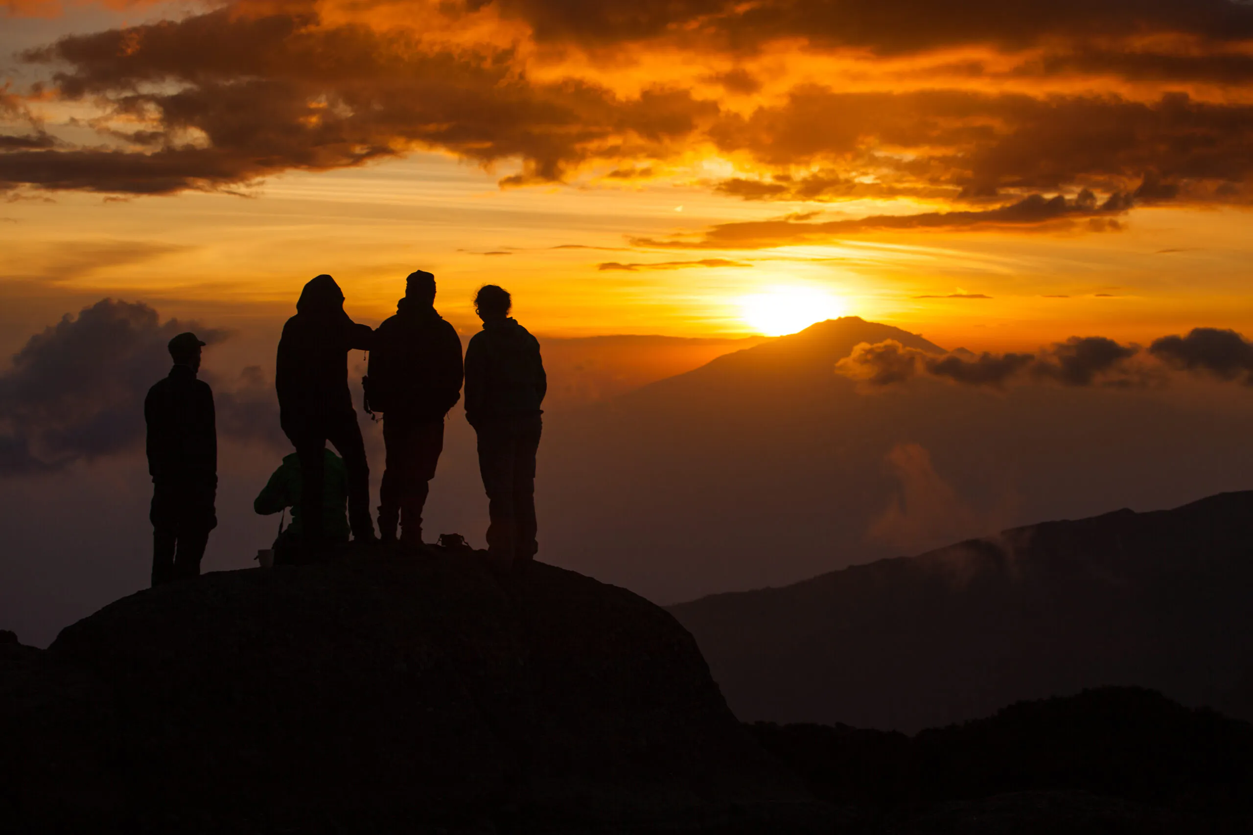 summit roof of Africa Tanzania kilimanjaro