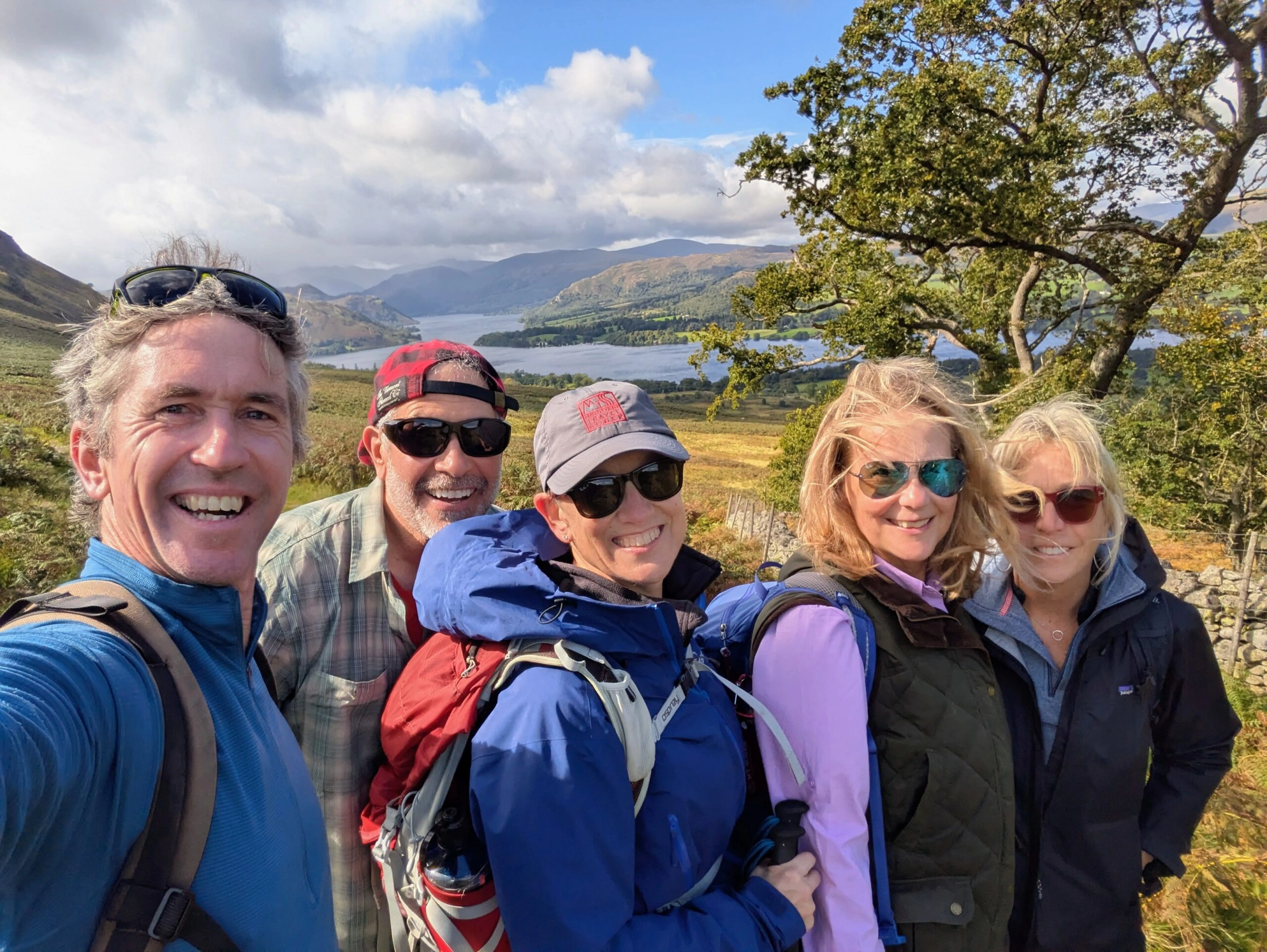 small group solo travel to ashkham fell in england lake district