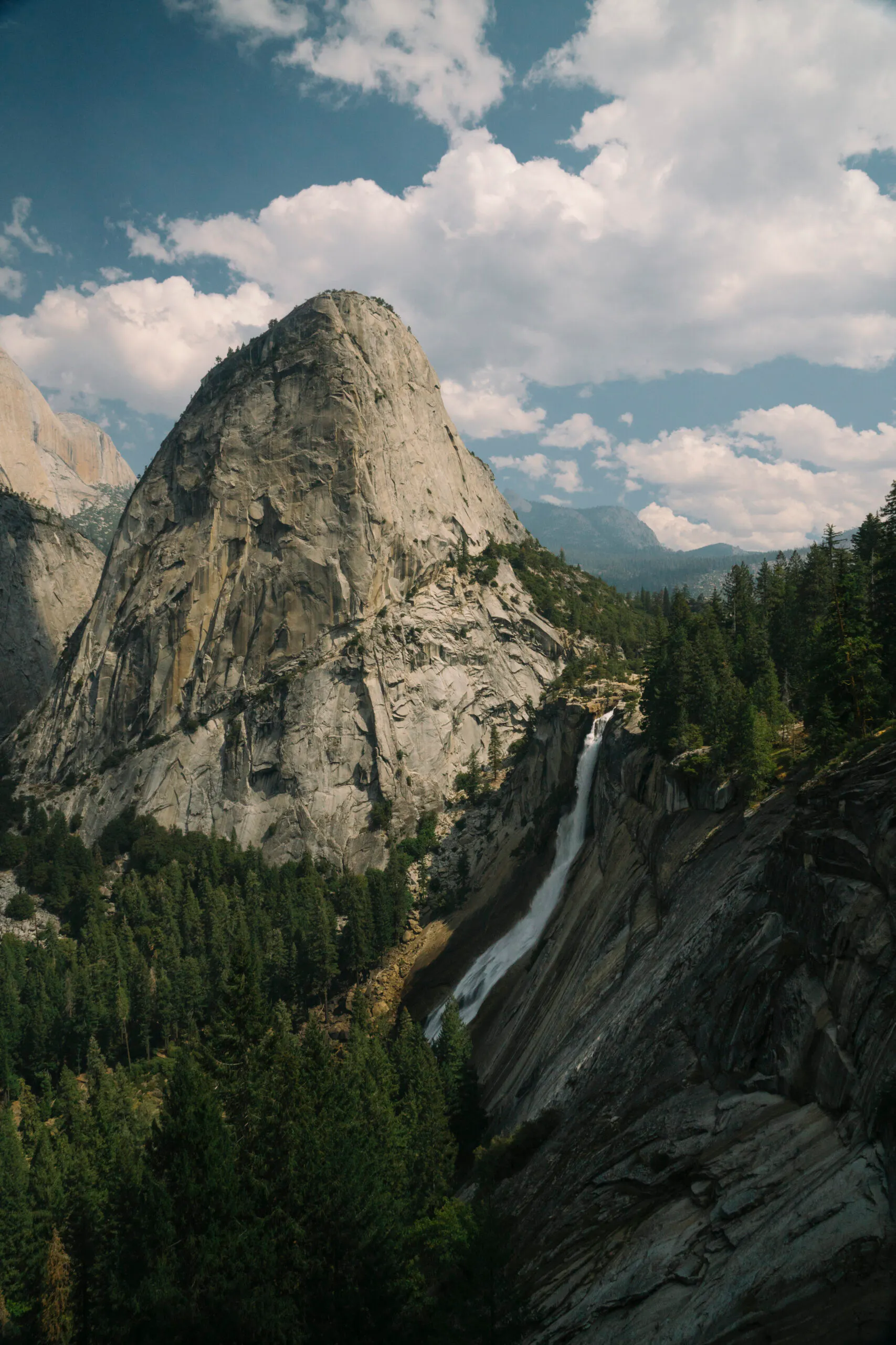 Nevada Fall in Yosemite National Park, California