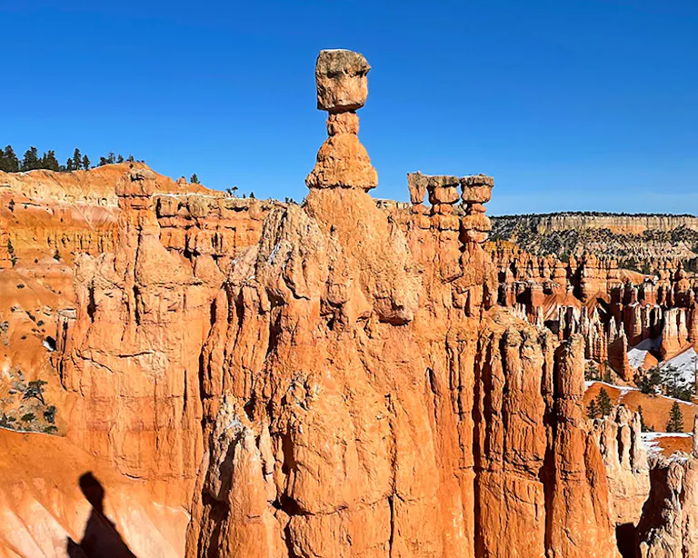 Thor's Hammer famous hoodoo in Bryce Canyon National Park, Utah